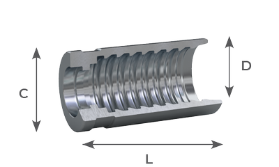 HAB - Ferrules for 2+2SW hoses